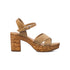 Sandali taupe in pelle da donna con tacco 8 cm Primopiano, Donna, SKU w042000536, Immagine 0